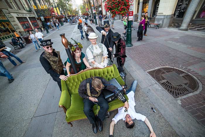 Beakerhead Motorized Steampunk - 2013 by Neil Zeller
