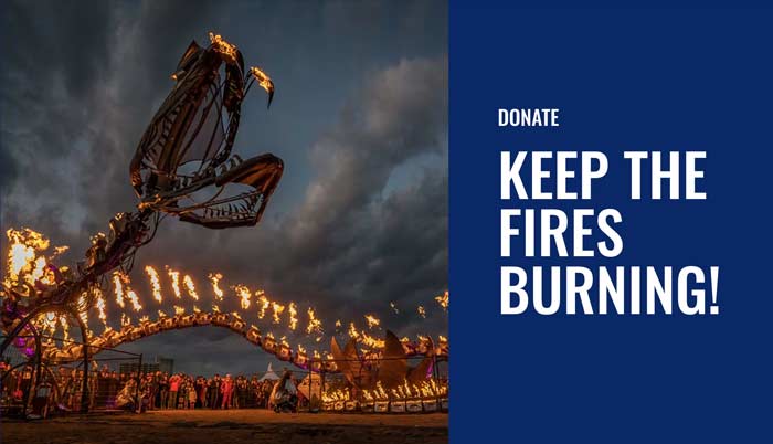 Donate - Keep the fires burning! Donate - Keep the fires burning!