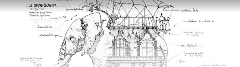 Les Machines - Sketches and Drawings